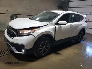 2020 Honda CR-V EX with VIN 2HKRW2H53LH651731, listed as a Copart auction lot 55991695 with 90,450 mi miles and Salvage Title. Bid and sale history available at DreamBid. Image 1.