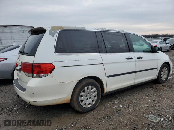 2009 Honda Odyssey LX z VIN 5FNRL38259B019504, wystawiony jako Copart lot #43426255 z przebiegiem 264 606 mil mil oraz Czysty tytuł • Clean title. Historia ofert i sprzedaży dostępna na DreamBid. Obrazek 3.