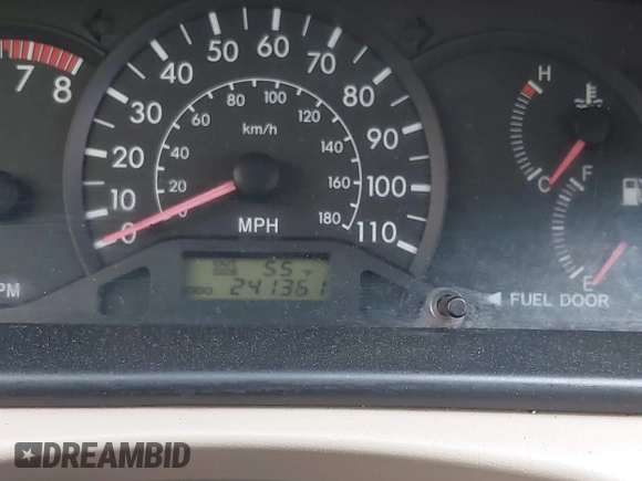 2004 Toyota Corolla CE with VIN 1NXBR32E64Z207155, listed as a IAAI auction lot 41906433 with 241,361 mi miles and . Bid and sale history available at DreamBid. Image 7.