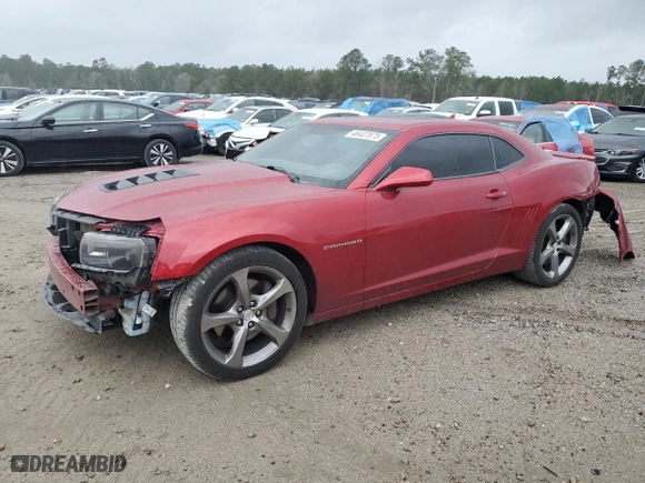 2014 Chevrolet Camaro SS with VIN 2G1FK1EJ9E9250905, listed as a Copart auction lot 46407675 with 43,105 mi miles and Clean Title. Bid and sale history available at carsss.com. Image 1.