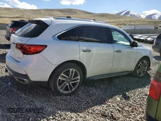 2017 Acura MDX Advance z VIN 5FRYD4H98HB025158, wystawiony jako Copart lot #51809364 z przebiegiem 108 557 mil mil oraz Szkoda całkowita • Salvage title. Historia ofert i sprzedaży dostępna na DreamBid. Obrazek 3.