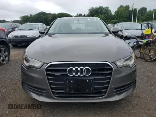 2013 Audi A6 Premium Plus with VIN WAUGFAFC8DN077189, listed as a Copart auction lot 64370265 with 123,556 mi miles and Salvage title. Bid and sale history available at DreamBid. Image 5.