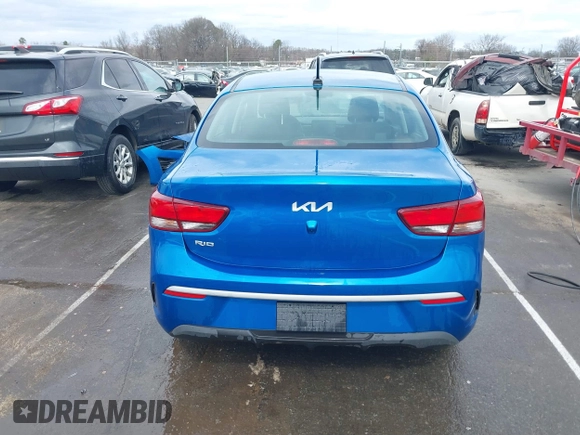 2023 Kia Rio S with VIN 3KPA24AD0PE594744, listed as a IAAI auction lot 41706702 with 45,916 mi miles. Bid and sale history available at carsss.com. Image 17.