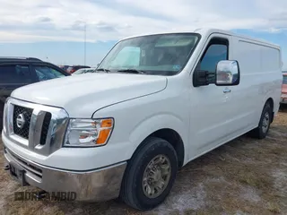 2018 Nissan NV SV with VIN 1N6AF0KY0JN815953, listed as a IAAI auction lot 40601820 with 1 mi miles. Bid and sale history available at carsss.com. Image 2.