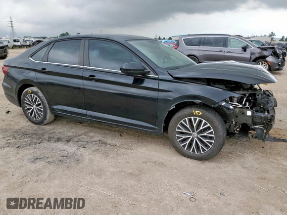 2021 Volkswagen Jetta S with VIN 3VWC57BU1MM008017, listed as a Copart auction lot 58921015 with 95,561 mi miles and Salvage title. Bid and sale history available at DreamBid. Image 4.