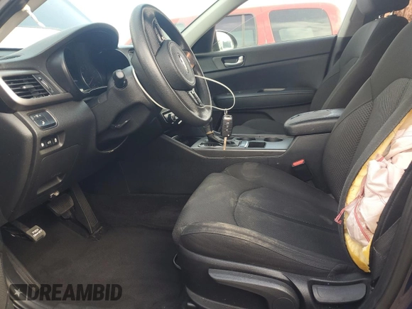 2018 Kia Optima LX with VIN 5XXGT4L39JG223575, listed as a Copart auction lot 51125755 with 97,954 mi miles and Salvage Title. Bid and sale history available at DreamBid. Image 7.