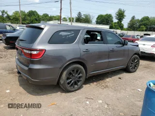 2017 Dodge Durango R/T with VIN 1C4SDJCTXHC677558, listed as a Copart auction lot 60278515 with 47,323 mi miles and Salvage title. Bid and sale history available at DreamBid. Image 3.