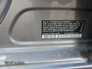 2013 Volkswagen Golf TDI w/Sunroof & Nav z VIN WVWNM7AJ0DW125559, wystawiony jako Copart lot #50438254 z przebiegiem 73 133 mil mil oraz Szkoda całkowita • Salvage title. Historia ofert i sprzedaży dostępna na DreamBid. Obrazek 12.