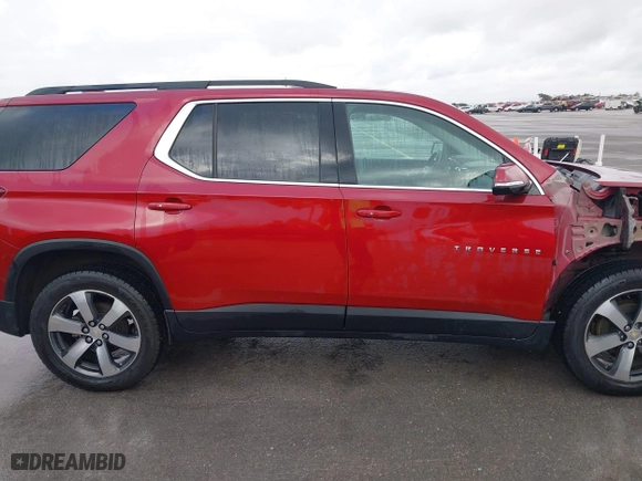 2020 Chevrolet Traverse LT Leather with VIN 1GNEVHKW7LJ194099, listed as a IAAI auction lot 41297983 with 118,475 mi miles. Bid and sale history available at carsss.com. Image 14.