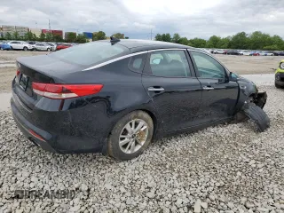 2017 Kia Optima LX with VIN 5XXGT4L35HG123502, listed as a Copart auction lot 57781975 with 103,300 mi miles and Salvage title. Bid and sale history available at DreamBid. Image 3.