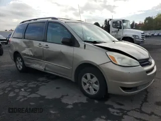 2004 Toyota Sienna CE with VIN 5TDZA23CX4S018644, listed as a Copart auction lot 77444934 with 201,983 mi miles and Salvage Title. Bid and sale history available at DreamBid. Image 4.
