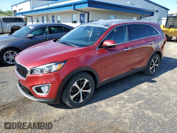 2018 Kia Sorento EX z VIN 5XYPHDA55JG366864, wystawiony jako Copart lot #57825085 z przebiegiem 67 897 mil mil oraz Czysty tytuł • Clean title. Historia ofert i sprzedaży dostępna na DreamBid. Obrazek 1.