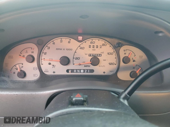 2003 Ford Ranger with VIN 1FTZR14V83PA37639, listed as a Copart auction lot 84082224 with 84,986 mi miles and Salvage Title. Bid and sale history available at DreamBid. Image 9.