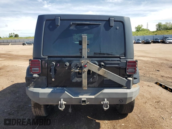 2013 Jeep Wrangler Unlimited Rubicon с VIN 1C4HJWFGXDL681294, выставлен на аукционе Copart как лот 58189305 с пробегом 148 414 миль миль и Списание • Salvage title. История ставок и продаж доступна на DreamBid. Изображение 6.