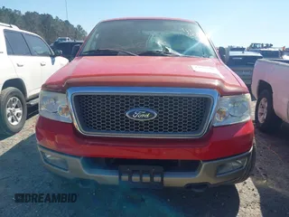 2005 Ford F-150 XLT with VIN 1FTPW14545KB57096, listed as a IAAI auction lot 41756804 with 162,733 mi miles. Bid and sale history available at carsss.com. Image 12.