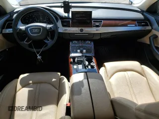 2013 Audi A8 3.0L с VIN WAUAGAFD1DN007447, выставлен на аукционе Copart как лот 54394825 с пробегом 128 729 миль миль и Чистый • Clean title. История ставок и продаж доступна на DreamBid. Изображение 8.