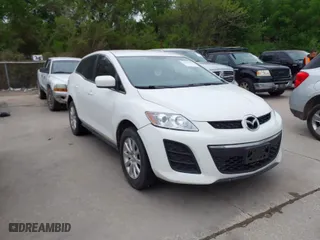 2010 Mazda CX-7 SV with VIN JM3ER2WM2A0320608, listed as a IAAI auction lot 41951226 with 189,652 mi miles. Bid and sale history available at carsss.com. Image 1.