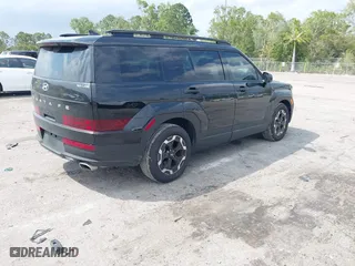 2025 Hyundai Santa Fe SEL with VIN 5NMP24GL7SH082716, listed as a IAAI auction lot 41765460 with 3,733 mi miles. Bid and sale history available at carsss.com. Image 4.