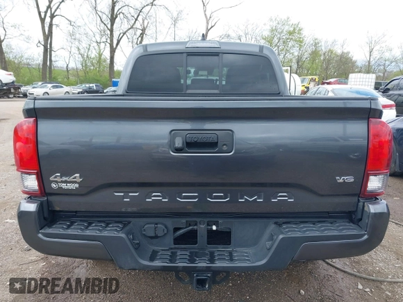2022 Toyota Tacoma SR with VIN 3TMCZ5ANXNM483172, listed as a IAAI auction lot 42078035 with 36,088 mi miles and . Bid and sale history available at DreamBid. Image 17.