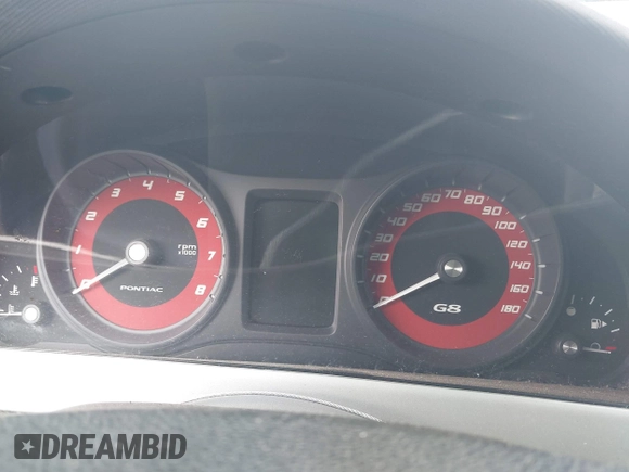 2008 Pontiac G8 GT with VIN 6G2EC57Y68L149262, listed as a IAAI auction lot 42201271 with Not Provided miles and . Bid and sale history available at carsss.com. Image 7.