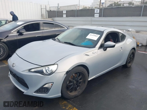2013 Scion FR-S with VIN JF1ZNAA1XD1729862, listed as a IAAI auction lot 41143862 with 64,208 mi miles. Bid and sale history available at carsss.com. Image 17.
