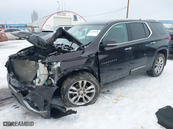 2018 Chevrolet Traverse High Country with VIN 1GNEVKKW8JJ176544, listed as a IAAI auction lot 41254016 with 1 mi miles. Bid and sale history available at carsss.com. Image 17.