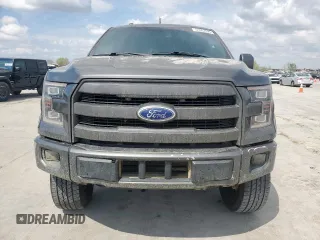 2015 Ford F-150 XLT with VIN 1FTEW1EG5FKE59408, listed as a Copart auction lot 51052595 with 178,674 mi miles and Salvage Title. Bid and sale history available at carsss.com. Image 5.
