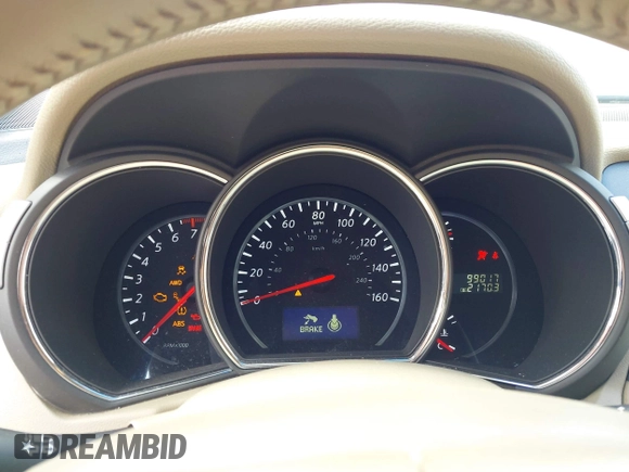 2014 Nissan Murano S with VIN JN8AZ1MW4EW523688, listed as a IAAI auction lot 42325985 with 99,017 mi miles and . Bid and sale history available at DreamBid. Image 7.
