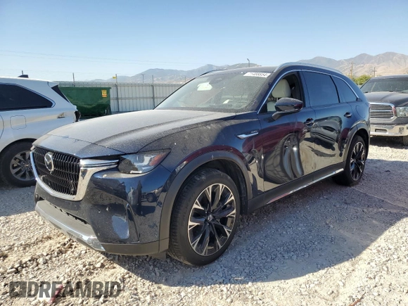 2024 Mazda CX-90 Premium Plus with VIN JM3KKEHA3R1123450, listed as a Copart auction lot 71488854 with 12,983 mi miles and Salvage title. Bid and sale history available at DreamBid. Image 1.