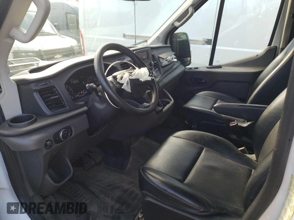 2020 Ford Transit Cargo with VIN 1FTBR2C87LKB75849, listed as a Copart auction lot 79414554 with 56,987 mi miles and Salvage Title. Bid and sale history available at carsss.com. Image 8.