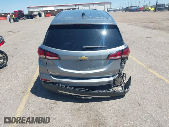 2024 Chevrolet Equinox LT with VIN 3GNAXUEG0RS182986, listed as a IAAI auction lot 42151718 with Not Provided miles and . Bid and sale history available at DreamBid. Image 16.