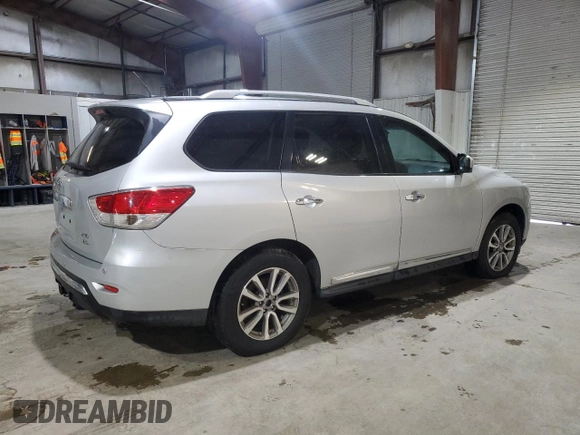 2015 Nissan Pathfinder Platinum with VIN 5N1AR2MMXFC627519, listed as a Copart auction lot 62162375 with 176,651 mi miles and Clean title. Bid and sale history available at DreamBid. Image 3.