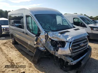 2020 Ford Transit Passenger XL with VIN 1FBAX9C88LKA58361, listed as a Copart auction lot 59752994 with 25,899 mi miles and Salvage Title. Bid and sale history available at carsss.com. Image 4.