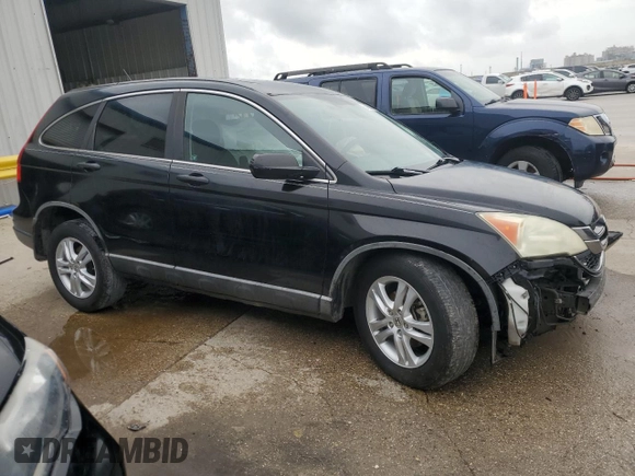 2010 Honda CR-V EX with VIN 5J6RE3H58AL005497, listed as a Copart auction lot 54269805 with 166,109 mi miles and Salvage Title. Bid and sale history available at carsss.com. Image 4.