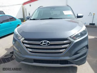2018 Hyundai Tucson Value with VIN KM8J3CA24JU646807, listed as a IAAI auction lot 41960629 with 117,646 mi miles. Bid and sale history available at carsss.com. Image 12.