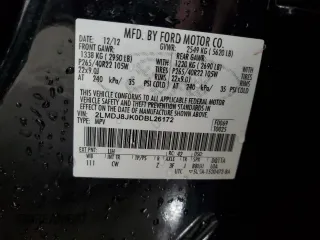 2013 Lincoln MKX z VIN 2LMDJ8JK0DBL26172, wystawiony jako Copart lot #54332155 z przebiegiem 158 182 mil mil oraz Szkoda całkowita • Salvage title. Historia ofert i sprzedaży dostępna na DreamBid. Obrazek 13.