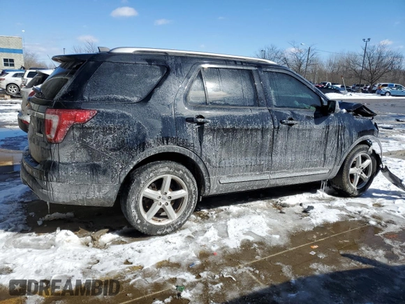 2018 Ford Explorer XLT with VIN 1FM5K7DH3JGC91834, listed as a Copart auction lot 46108495 with 67,092 mi miles and Salvage Title. Bid and sale history available at DreamBid. Image 3.