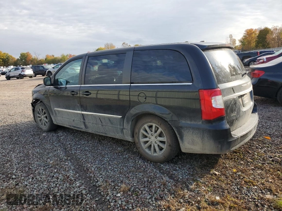 2016 Chrysler Town & Country S with VIN 2C4RC1HG1GR232709, listed as a Copart auction lot 76556804 with 128,518 mi miles and Salvage Title. Bid and sale history available at carsss.com. Image 2.