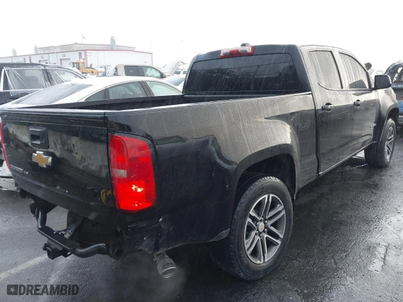 2020 Chevrolet Colorado 2WD Work Truck with VIN 1GCGSBEN8L1119776, listed as a IAAI auction lot 41778000 with 89,392 mi miles. Bid and sale history available at carsss.com. Image 4.