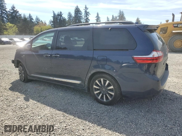 2019 Toyota Sienna XLE z VIN 5TDDZ3DCXKS220274, wystawiony jako Copart lot #55790615 z przebiegiem 98 227 mil mil oraz Szkoda całkowita • Salvage title. Historia ofert i sprzedaży dostępna na DreamBid. Obrazek 2.