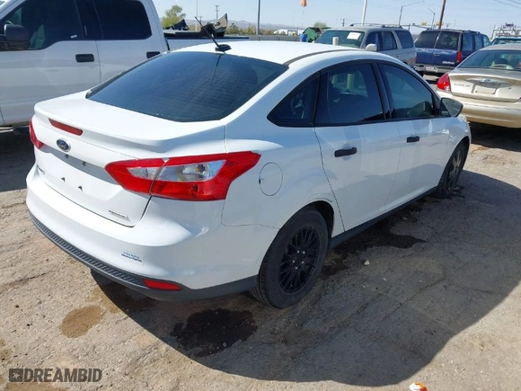 2013 Ford Focus S with VIN 1FADP3E27DL200618, listed as a IAAI auction lot 42028086 with 131,438 mi miles. Bid and sale history available at carsss.com. Image 4.
