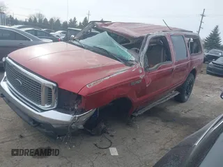 2000 Ford Excursion Special Serv с VIN 1FMNU40L9YEA38400, выставлен на аукционе IAAI как лот 41431576 с пробегом 145 826 миль миль и . История ставок и продаж доступна на DreamBid. Изображение 17.