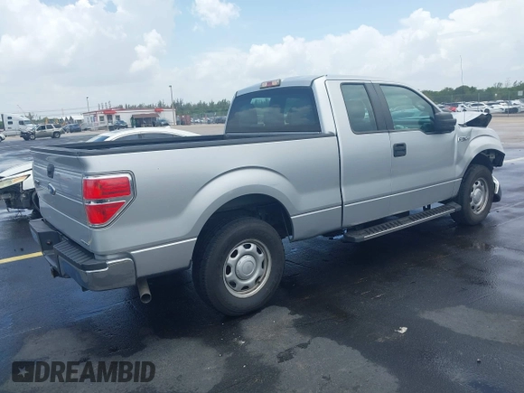 2011 Ford F-150 XL with VIN 1FTEX1CM5BKE08099, listed as a IAAI auction lot 42502519 with 209,489 mi miles and . Bid and sale history available at DreamBid. Image 4.