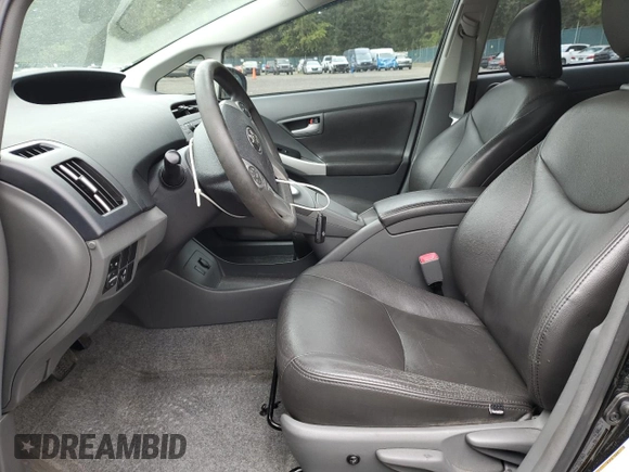 2011 Toyota Prius I with VIN JTDKN3DU8B5310198, listed as a Copart auction lot 56748015 with 184,787 mi miles and Salvage Title. Bid and sale history available at DreamBid. Image 7.
