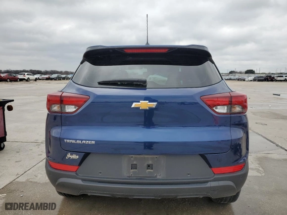 2023 Chevrolet TrailBlazer LS with VIN KL79MMS25PB094213, listed as a Copart auction lot 88062075 with 26,950 mi miles and Salvage Title. Bid and sale history available at carsss.com. Image 6.