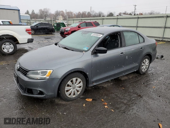 2011 Volkswagen Jetta Sedan S with VIN 3VW2K7AJ9BM308316, listed as a Copart auction lot 82038654 with 179,486 mi miles and Clean Title. Bid and sale history available at carsss.com. Image 1.
