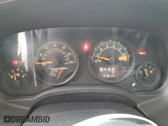 2014 Jeep Patriot Latitude with VIN 1C4NJPFA2ED853737, listed as a Copart auction lot 47800645 with 97,613 mi miles and Salvage Title. Bid and sale history available at carsss.com. Image 9.