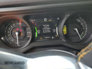 2024 Jeep Wrangler Sahara с VIN 1C4RJXP62RW275130, выставлен на аукционе Copart как лот 62665895 с пробегом 21 521 миль миль и На запчасти • Non repairable. История ставок и продаж доступна на DreamBid. Изображение 9.