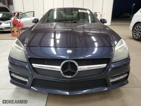 2014 Mercedes-Benz SLK-Class SLK 350 with VIN WDDPK5HA9EF076622, listed as a Copart auction lot 83435994 with 110,473 mi miles and Clean Title. Bid and sale history available at carsss.com. Image 5.