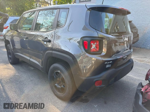 2020 Jeep Renegade Jeepster with VIN ZACNJBAB3LPL47283, listed as a Copart auction lot 57184485 with Not provided miles and Clean title. Bid and sale history available at DreamBid. Image 3.